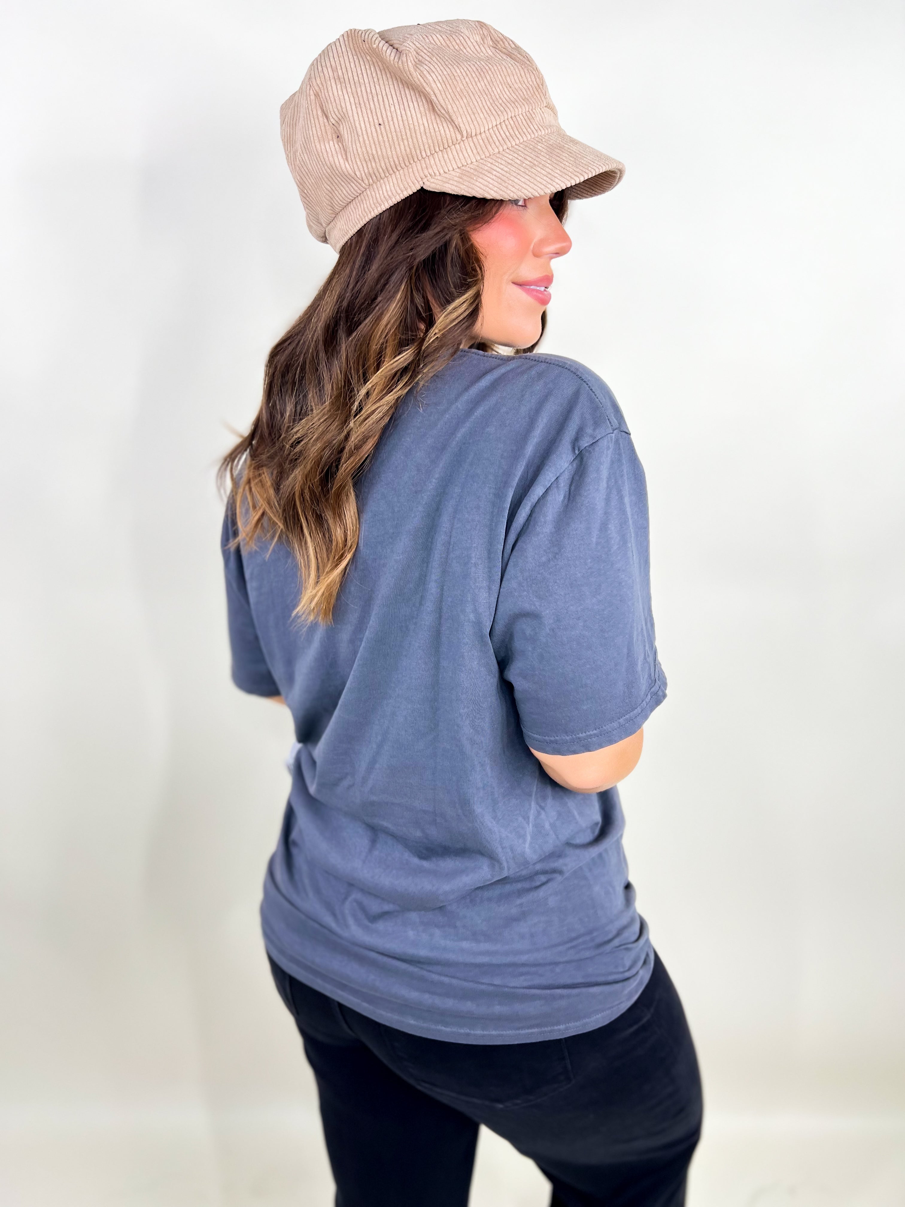 Hocus Pocus Witch Hat Tee-130 Graphic Tees-SOUTHERN BELLE-Heathered Boho Boutique, Women's Fashion and Accessories in Palmetto, FL