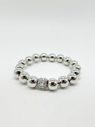 10mm Stretch Ball CZ Bracelet-310 Jewelry-JOSEPH ANTHONY NY, INC.-Heathered Boho Boutique, Women's Fashion and Accessories in Palmetto, FL