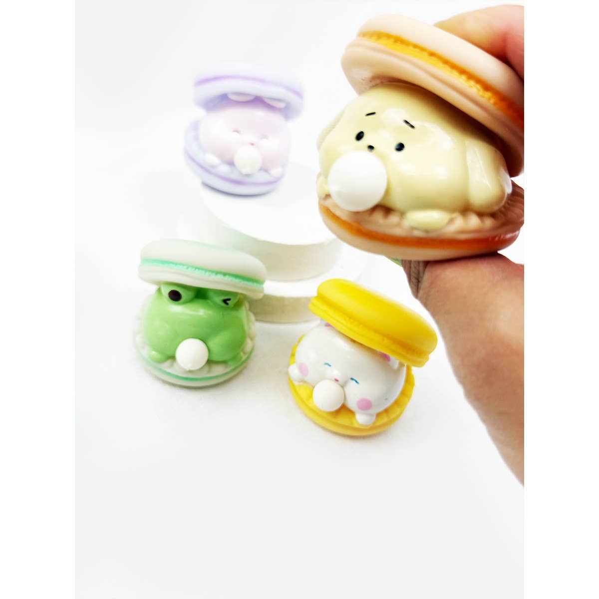 Macaroon Squeeze Animals Spit Bubble Toy-Love and Repeat-Heathered Boho Boutique, Women's Fashion and Accessories in Palmetto, FL