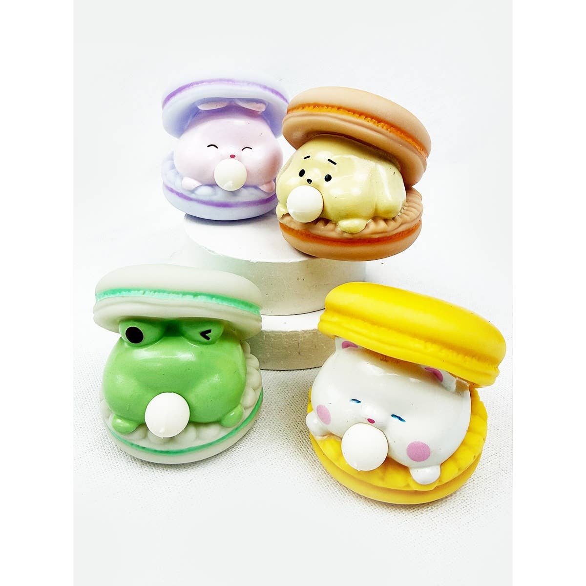Macaroon Squeeze Animals Spit Bubble Toy-Love and Repeat-Heathered Boho Boutique, Women's Fashion and Accessories in Palmetto, FL