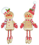 Peppermint Gingerbread Button Leg-340 Other Accessories-Hanna's Handiworks-Heathered Boho Boutique, Women's Fashion and Accessories in Palmetto, FL