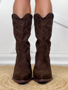 Morgan Boots - Chocolate-350 SHOES-MIA SHOES-Heathered Boho Boutique, Women's Fashion and Accessories in Palmetto, FL