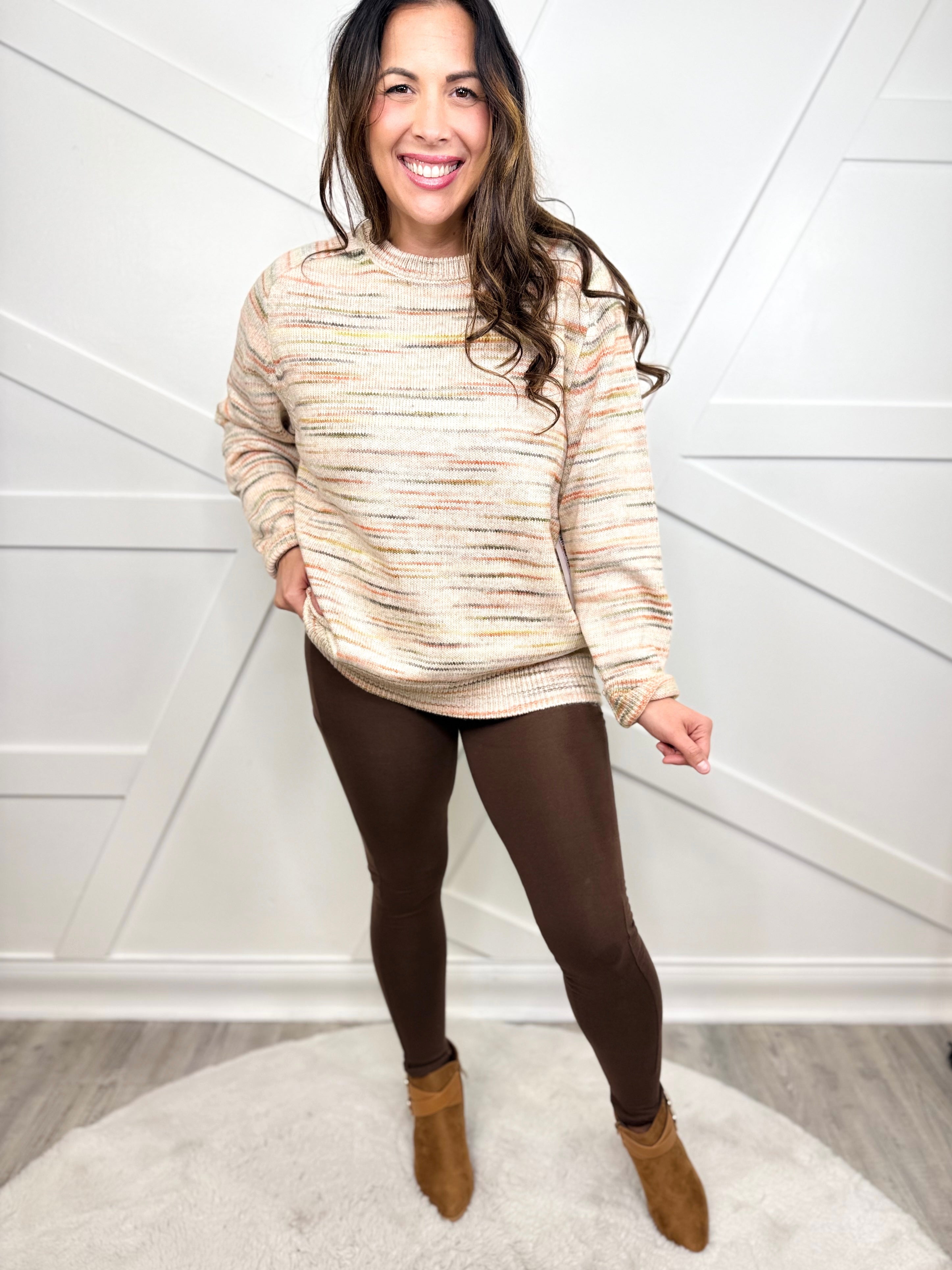 Give It Your Best Leggings-180 LEGGINGS-Ambiance Apparel-Heathered Boho Boutique, Women's Fashion and Accessories in Palmetto, FL
