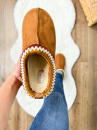 Yndigo Slippers - Cognac-350 Shoes-Mia Shoes-Heathered Boho Boutique, Women's Fashion and Accessories in Palmetto, FL