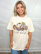 Wild About Fall Graphic Tee-130 Graphic Tees-Heathered Boho-Heathered Boho Boutique, Women's Fashion and Accessories in Palmetto, FL