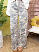 Rebel Ease Camo Pants-150 PANTS-EASEL-Heathered Boho Boutique, Women's Fashion and Accessories in Palmetto, FL