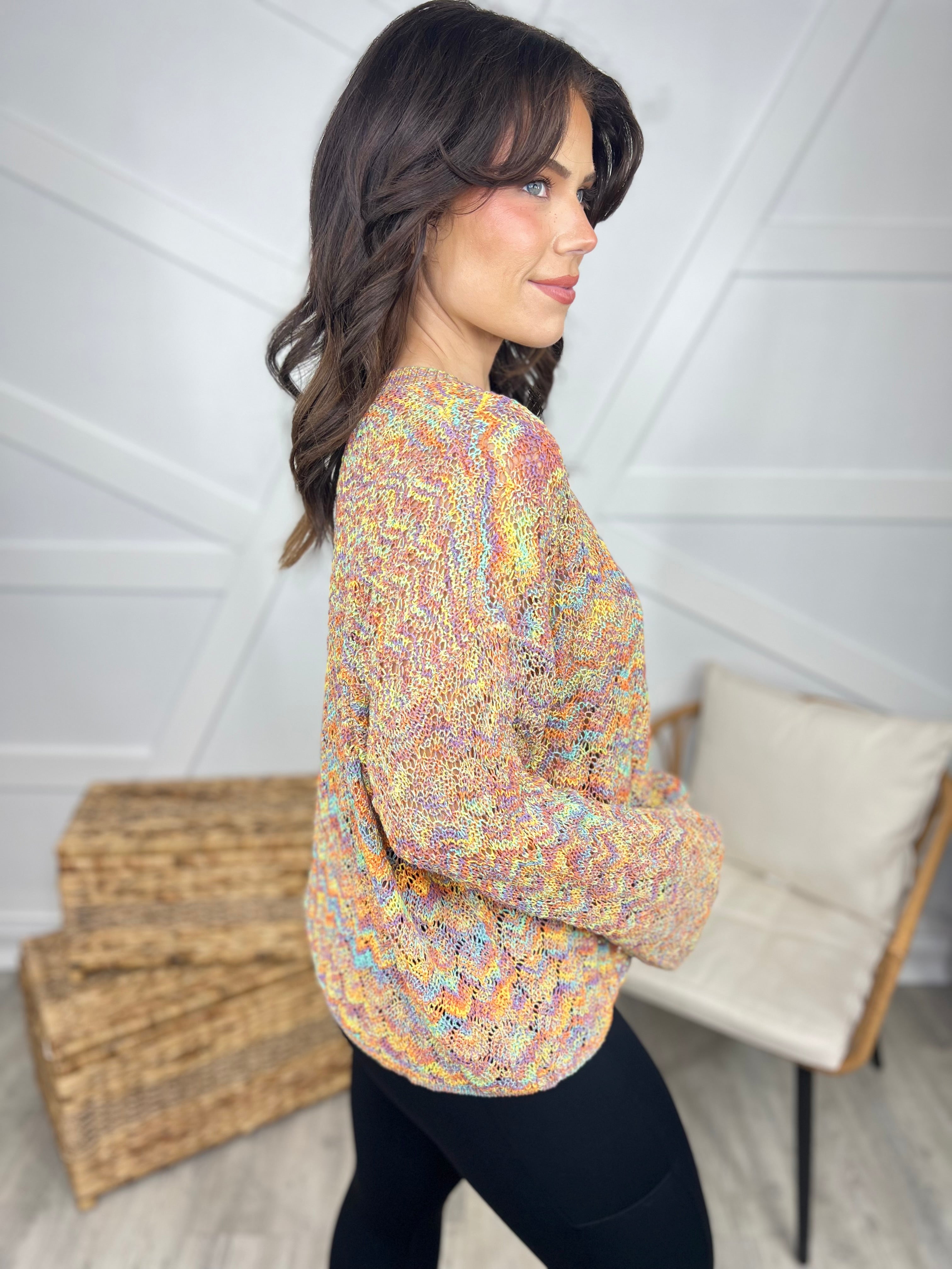 Sights to See Sweater-125 Sweater-Mello-Heathered Boho Boutique, Women's Fashion and Accessories in Palmetto, FL