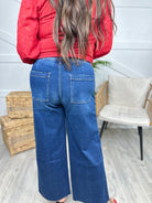 Babe Satus Wide Leg Jean by Bayeas-190 Jeans-Bayeas-Heathered Boho Boutique, Women's Fashion and Accessories in Palmetto, FL