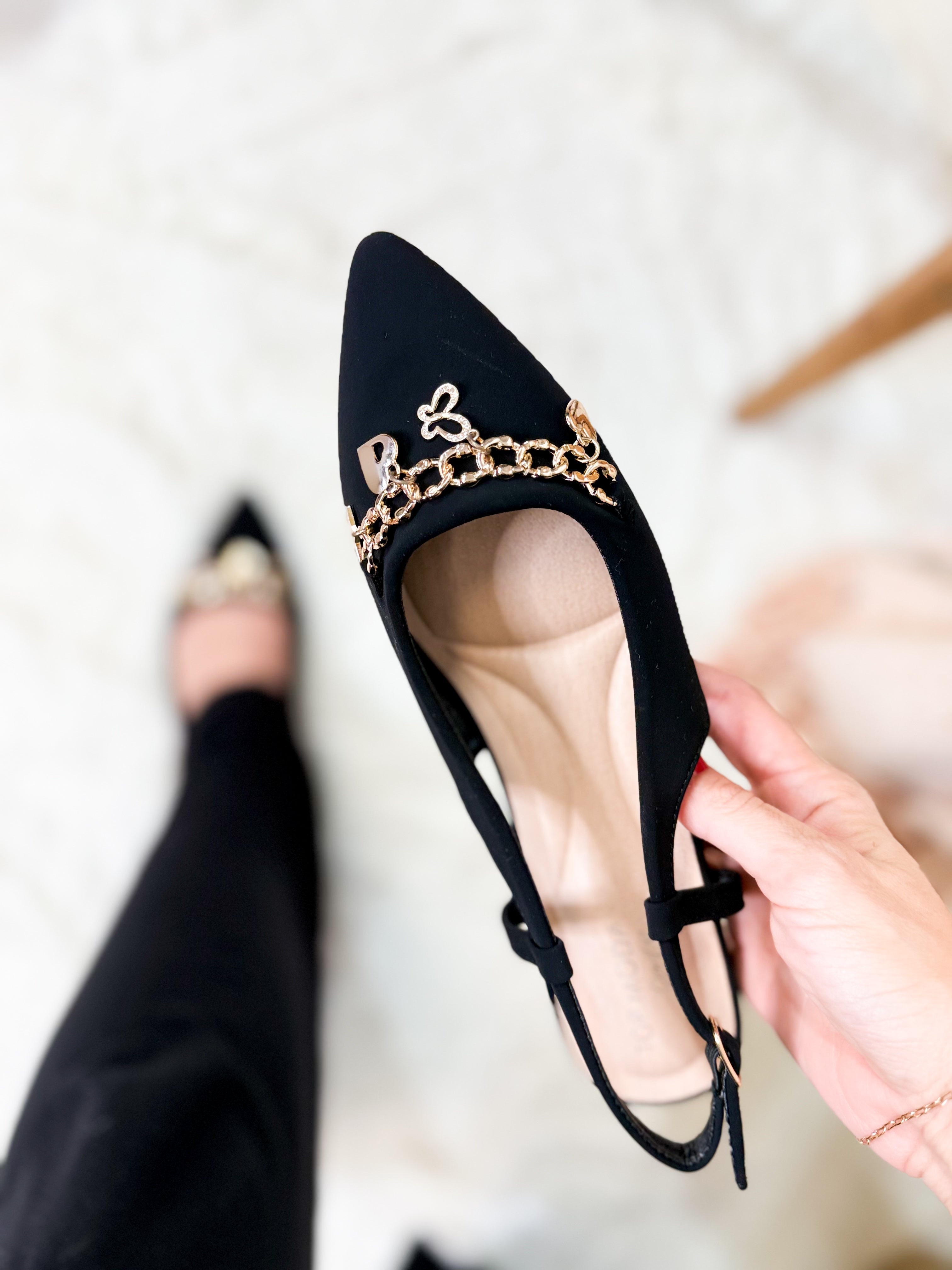 Garner Flats - Black-350 SHOES-Top Guy-Heathered Boho Boutique, Women's Fashion and Accessories in Palmetto, FL