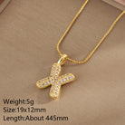 All About YOU Initial Necklace-310 JEWELRY-NIHAO JEWELRY-Heathered Boho Boutique, Women's Fashion and Accessories in Palmetto, FL
