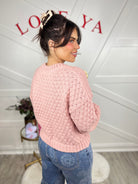 Let It Bloom Sweater-125 Sweater-Very J-Heathered Boho Boutique, Women's Fashion and Accessories in Palmetto, FL