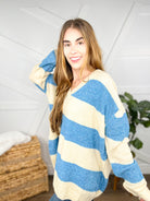 Rugby Sweater-400 Takeover/Pre-Order-Easel-Heathered Boho Boutique, Women's Fashion and Accessories in Palmetto, FL