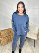 Star Girl Top-120 Long Sleeve Tops-Umgee-Heathered Boho Boutique, Women's Fashion and Accessories in Palmetto, FL