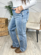 Great Looking Cell Phone Pocket Dad Jeans by Judy Blue-190 Jeans-Judy Blue-Heathered Boho Boutique, Women's Fashion and Accessories in Palmetto, FL