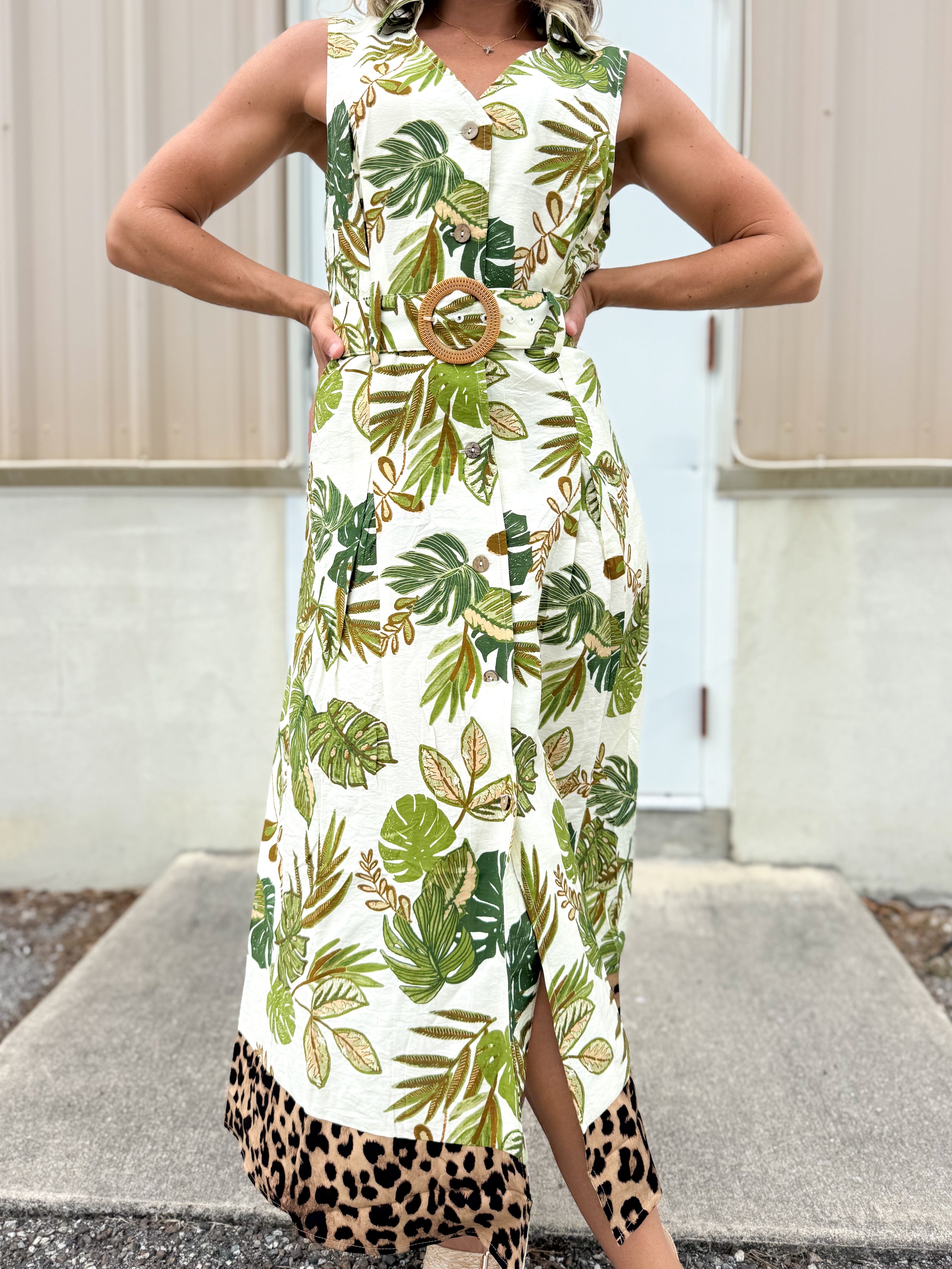 The Market in Marrakech Midi Dress-230 DRESSES/JUMPSUITS/ROMPERS-ODDI-Heathered Boho Boutique, Women's Fashion and Accessories in Palmetto, FL