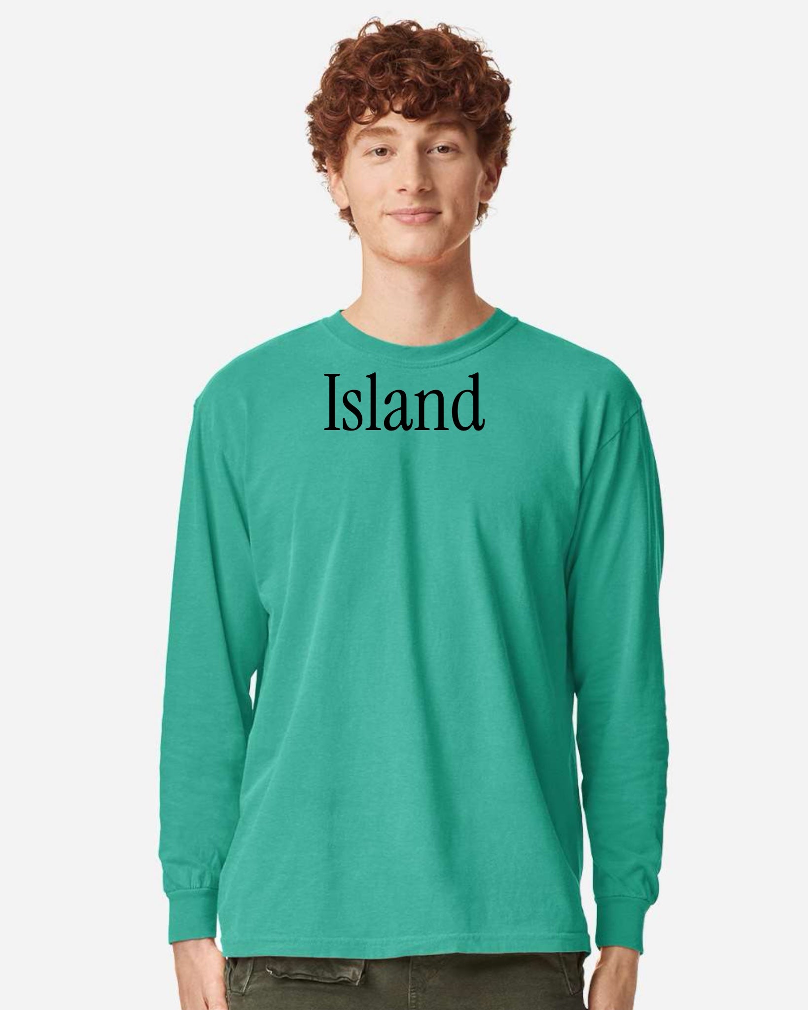 Will Not Fear-Black Text-Graphic Long Sleeve-130 Graphic Tees-Heathered Boho-Heathered Boho Boutique, Women's Fashion and Accessories in Palmetto, FL