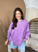 Restock: The Lived-In Luxe Pullover-125 SWEATER-ZENANA-Heathered Boho Boutique, Women's Fashion and Accessories in Palmetto, FL