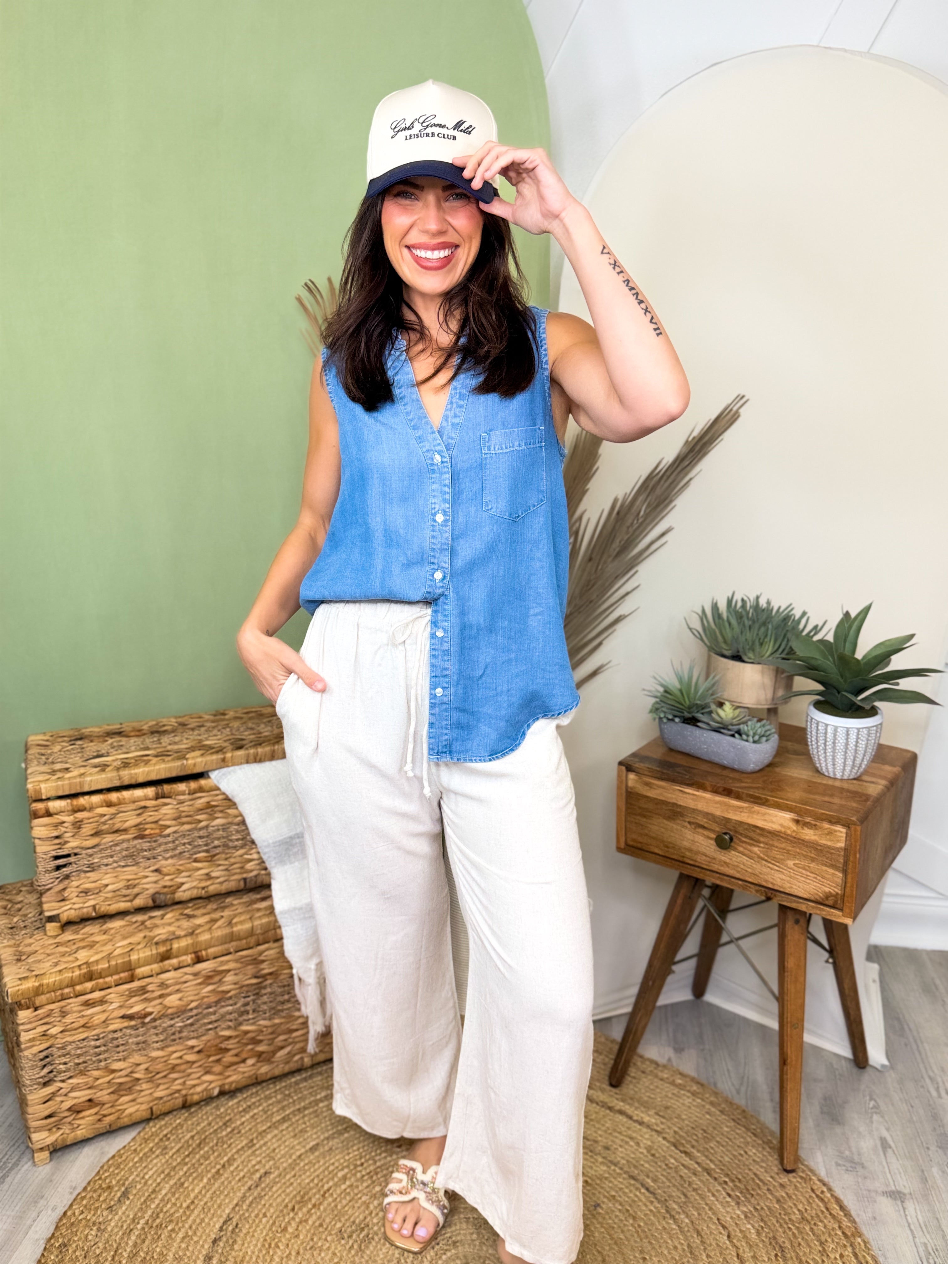 Sweet As Summer Pants-150 PANTS-HEIMISH-Heathered Boho Boutique, Women's Fashion and Accessories in Palmetto, FL