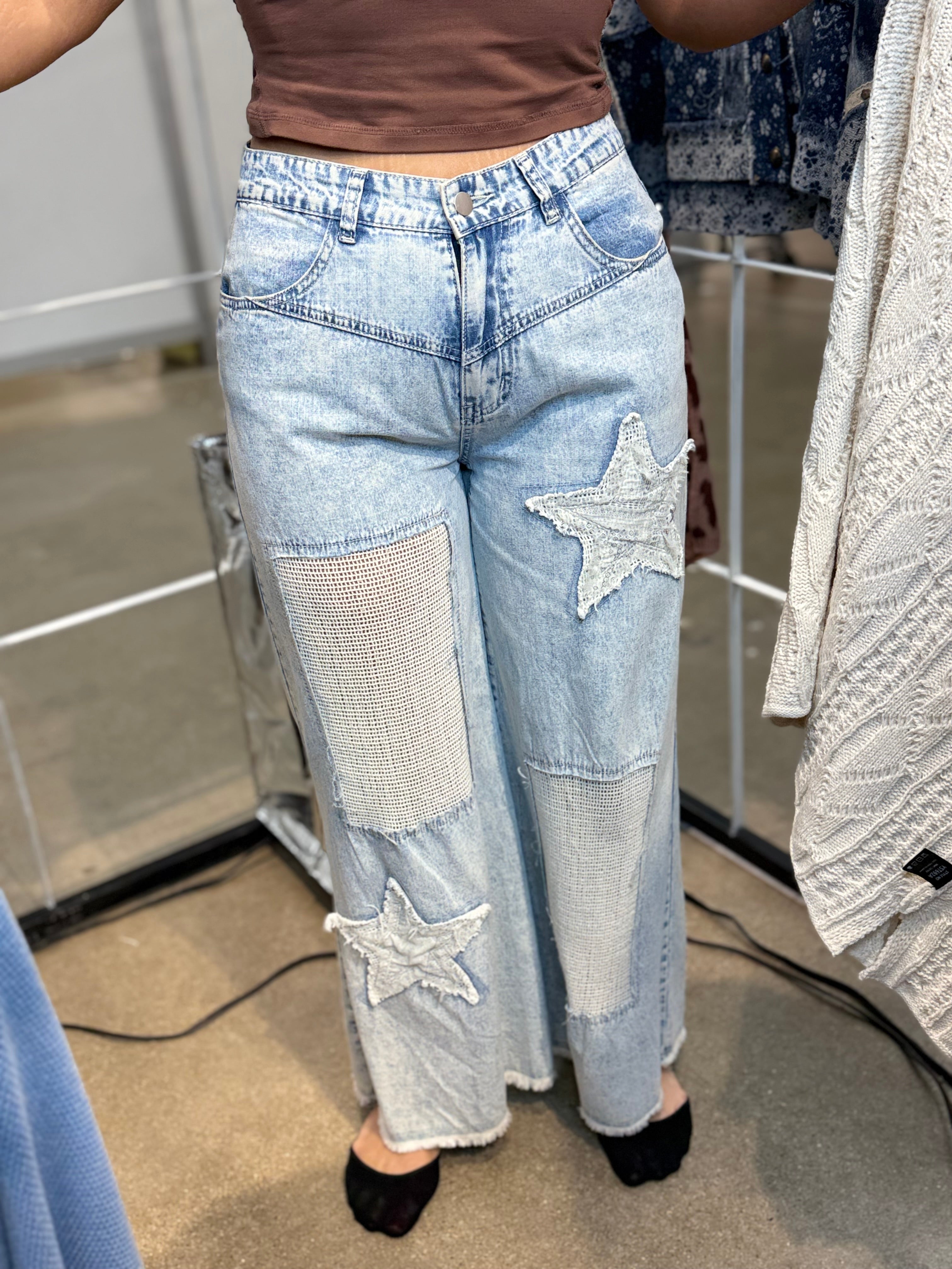 Restock: Big Shot Wide Leg Pants-150 PANTS-Pol-Heathered Boho Boutique, Women's Fashion and Accessories in Palmetto, FL
