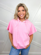 Restock: Freestyle Cropped Hoodie-210 Hoodies-Rae Mode-Heathered Boho Boutique, Women's Fashion and Accessories in Palmetto, FL