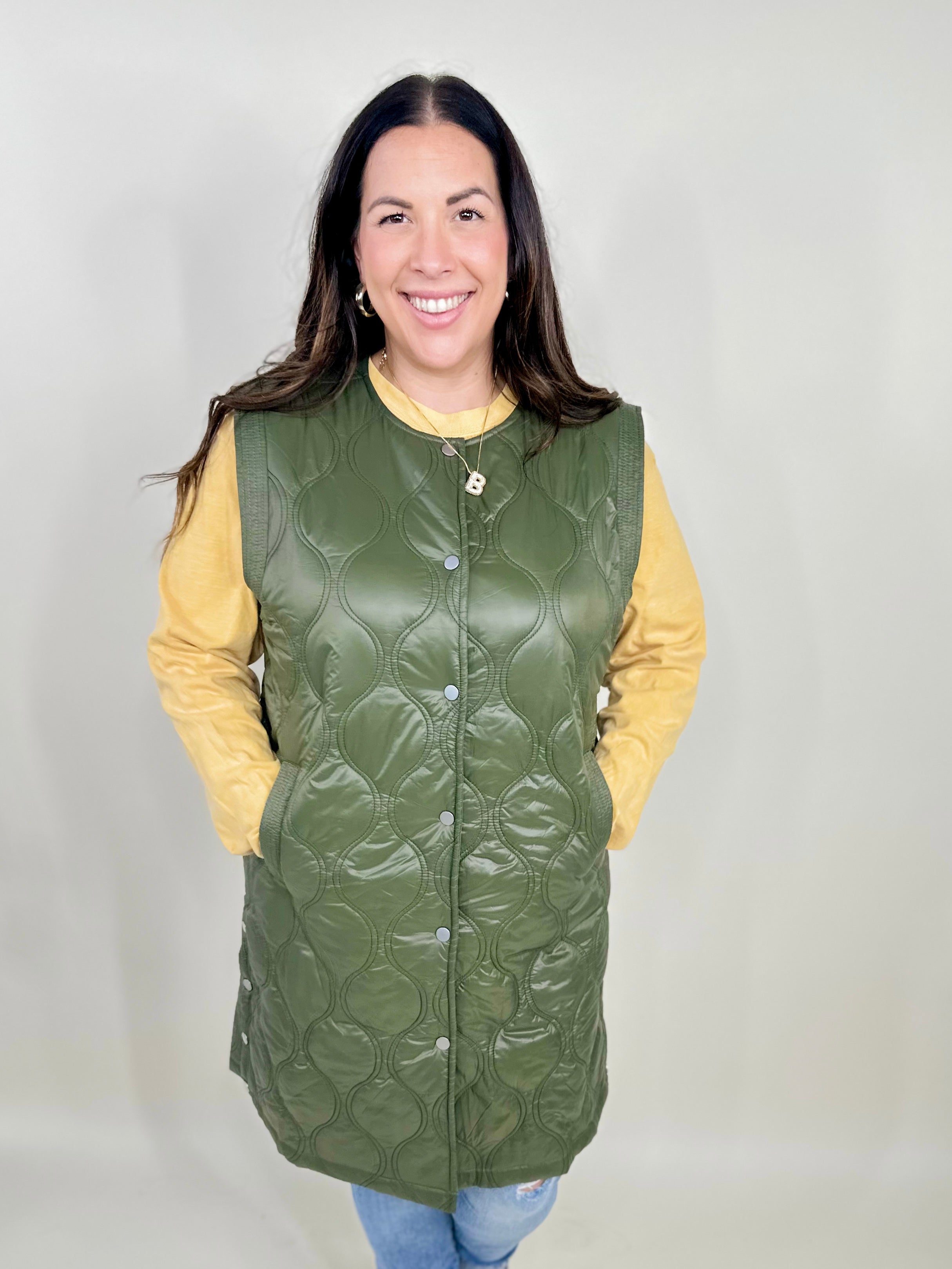 NYC Vest-200 Jackets/Shackets-Oddi-Heathered Boho Boutique, Women's Fashion and Accessories in Palmetto, FL