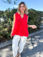 Look So Lovely Top-100 Tank/Crop Tops-DEAR SCARLETT-Heathered Boho Boutique, Women's Fashion and Accessories in Palmetto, FL