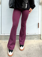 Venice Crossover Yoga Pants-180 LEGGINGS-MONO B-Heathered Boho Boutique, Women's Fashion and Accessories in Palmetto, FL