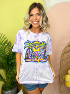 Beach Life Graphic Tee-130 Graphic Tees-Heathered Boho-Heathered Boho Boutique, Women's Fashion and Accessories in Palmetto, FL