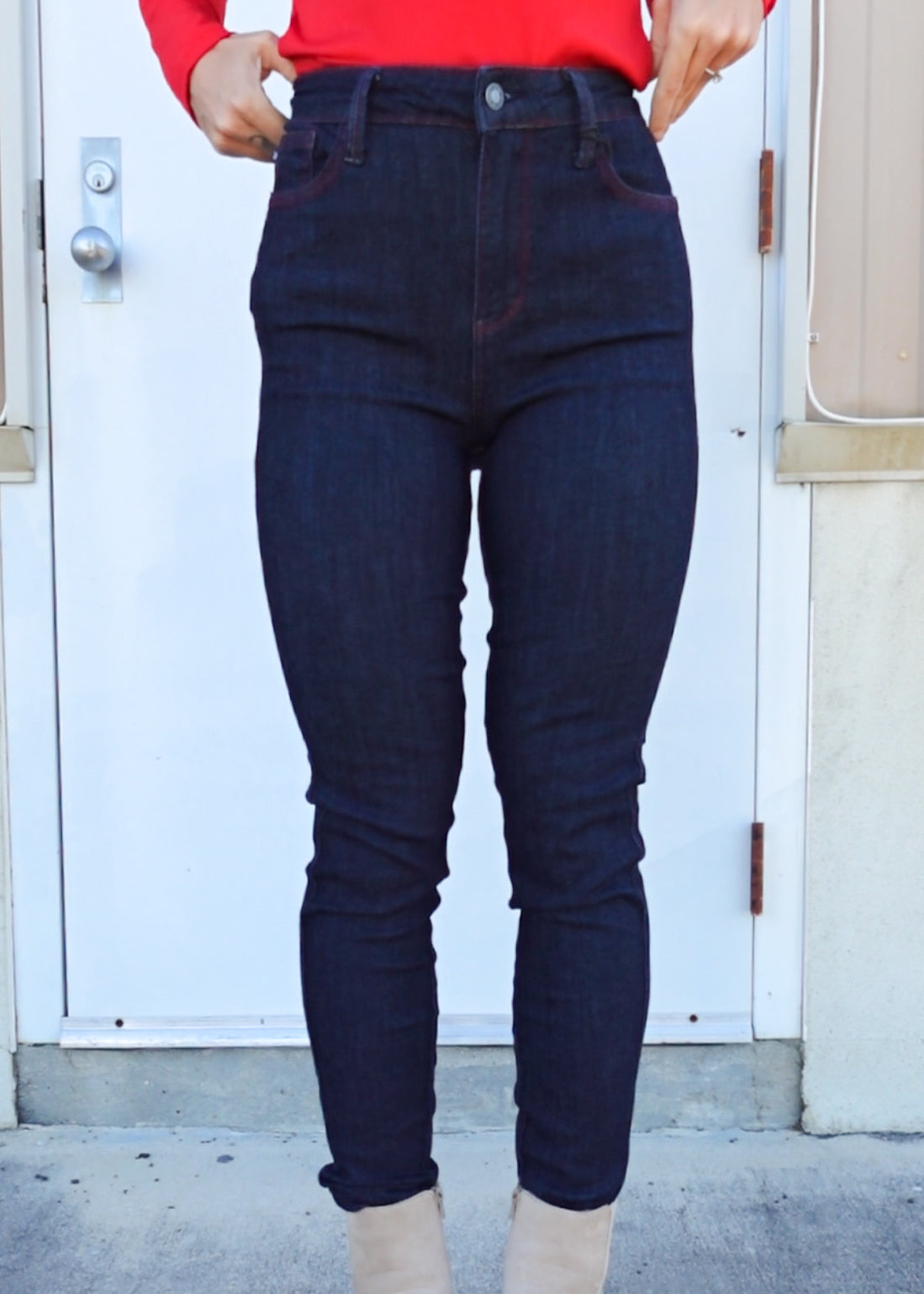 Doorbuster: Romanticize Skinny Jeans by Judy Blue-190 Jeans-Judy Blue-Heathered Boho Boutique, Women's Fashion and Accessories in Palmetto, FL