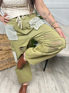 Restock: A Million Little Things Joggers - Olive-150 PANTS-Pol-Heathered Boho Boutique, Women's Fashion and Accessories in Palmetto, FL