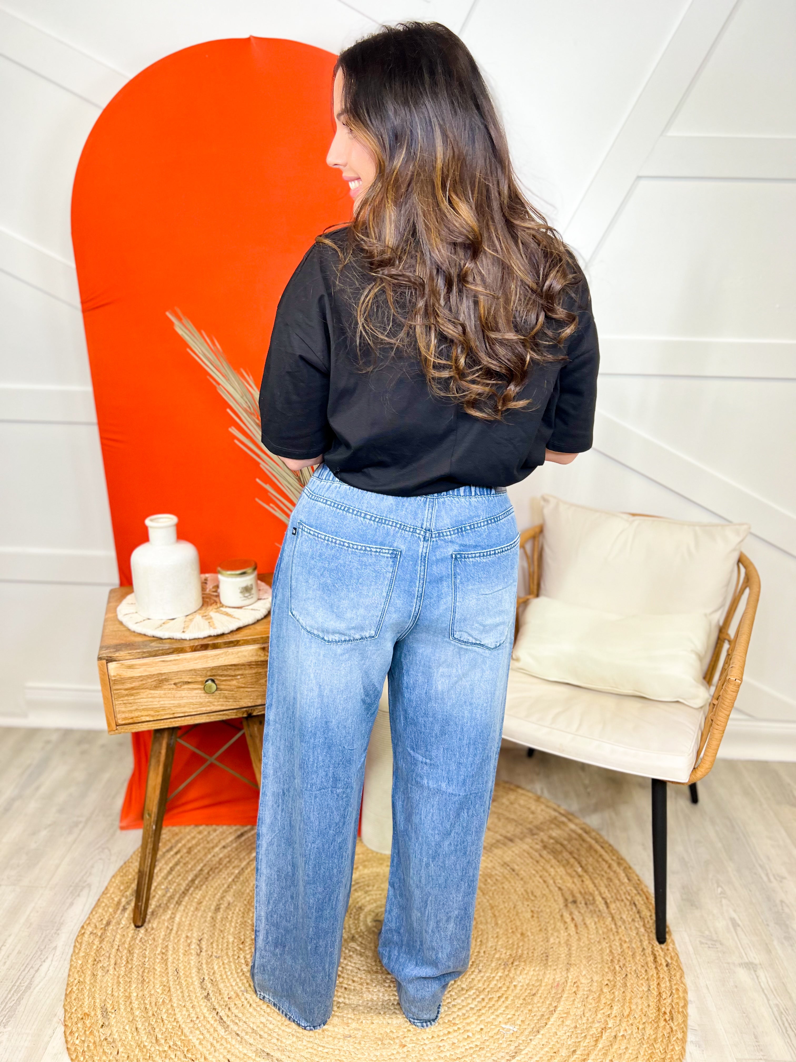 Magical Moment Wide Leg by Judy Blue-190 JEANS-Judy Blue-Heathered Boho Boutique, Women's Fashion and Accessories in Palmetto, FL