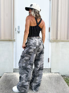 Striped Back Smoothing V-Neck Brami-100 TANK/CROP TOPS-Pebby Forevee-Heathered Boho Boutique, Women's Fashion and Accessories in Palmetto, FL