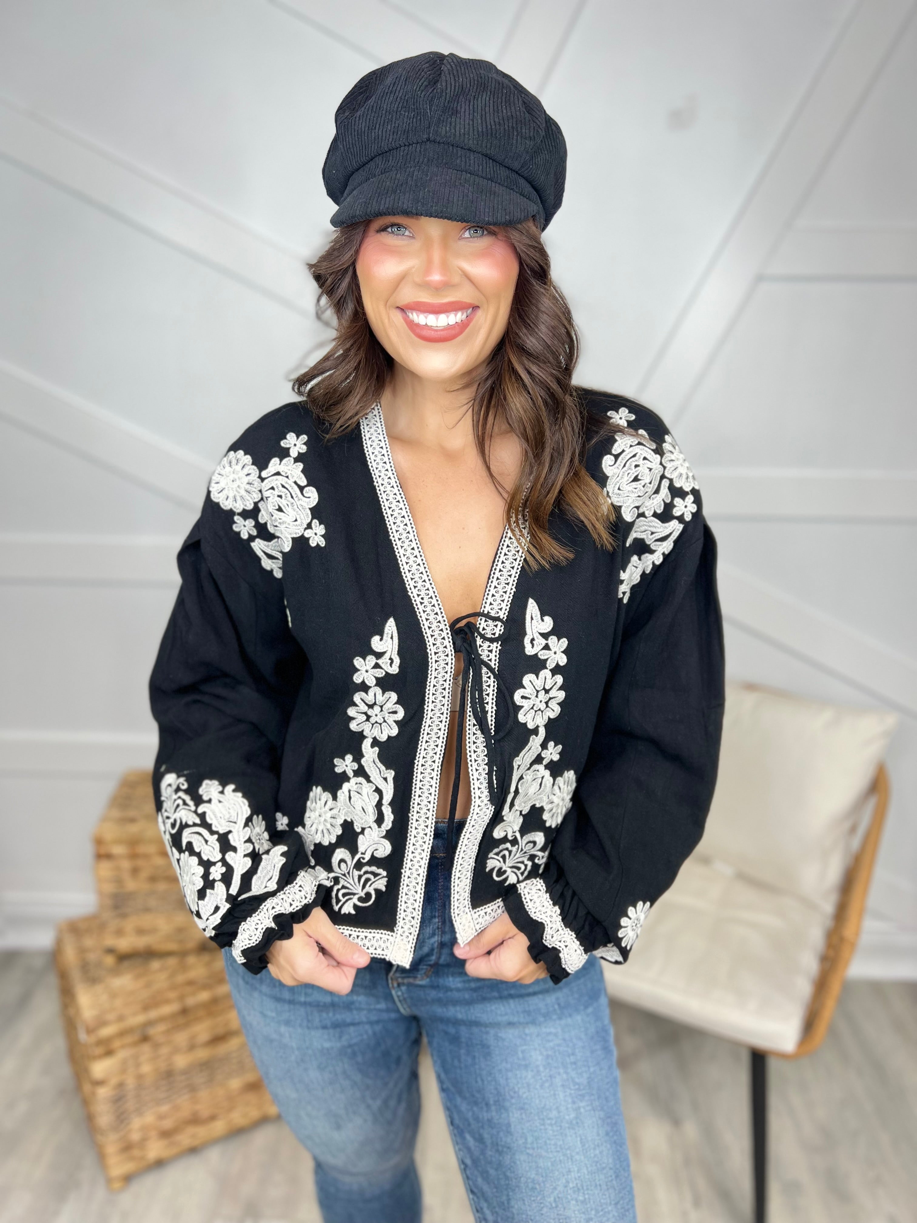 Free Reign Jacket-200 Jackets/Shackets-Umgee-Heathered Boho Boutique, Women's Fashion and Accessories in Palmetto, FL