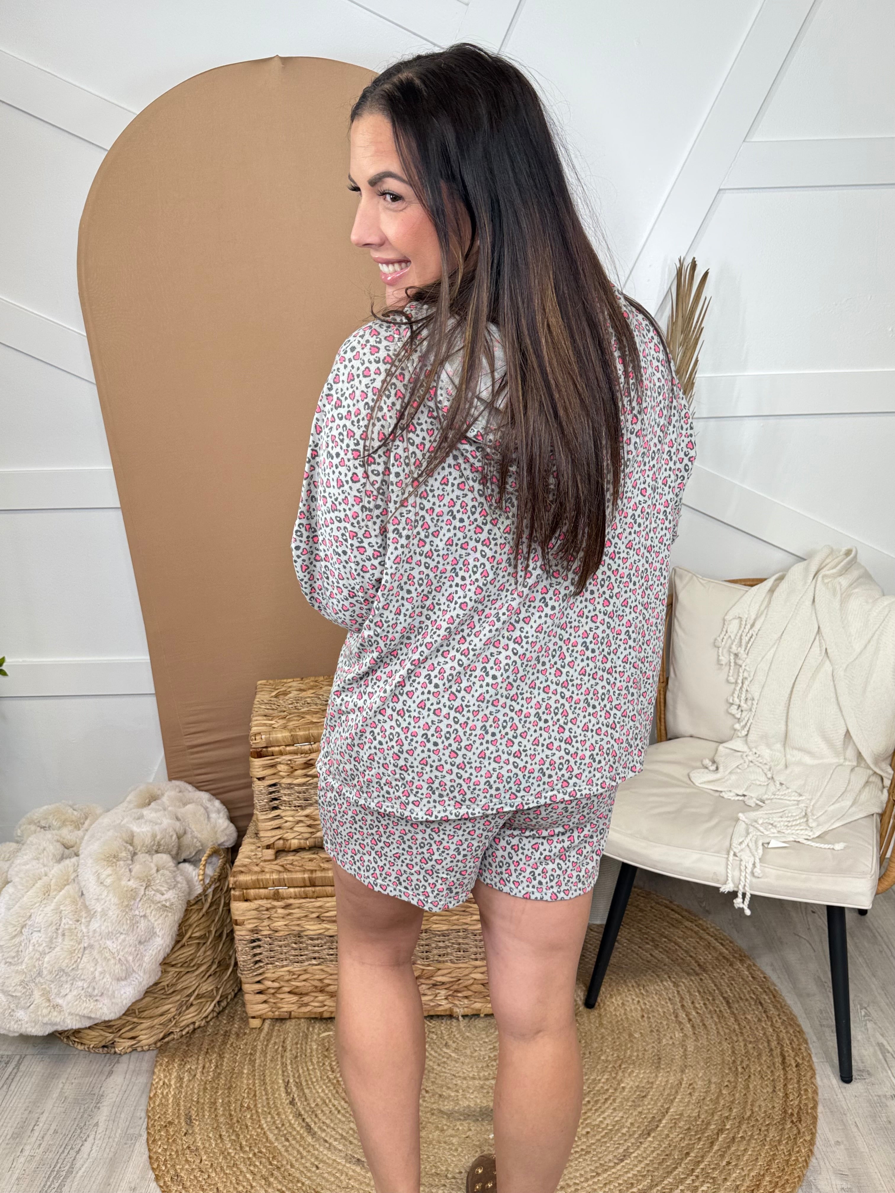 Embrace Your Wild Side Set-240 ACTIVEWEAR/SETS-Mittoshop-Heathered Boho Boutique, Women's Fashion and Accessories in Palmetto, FL