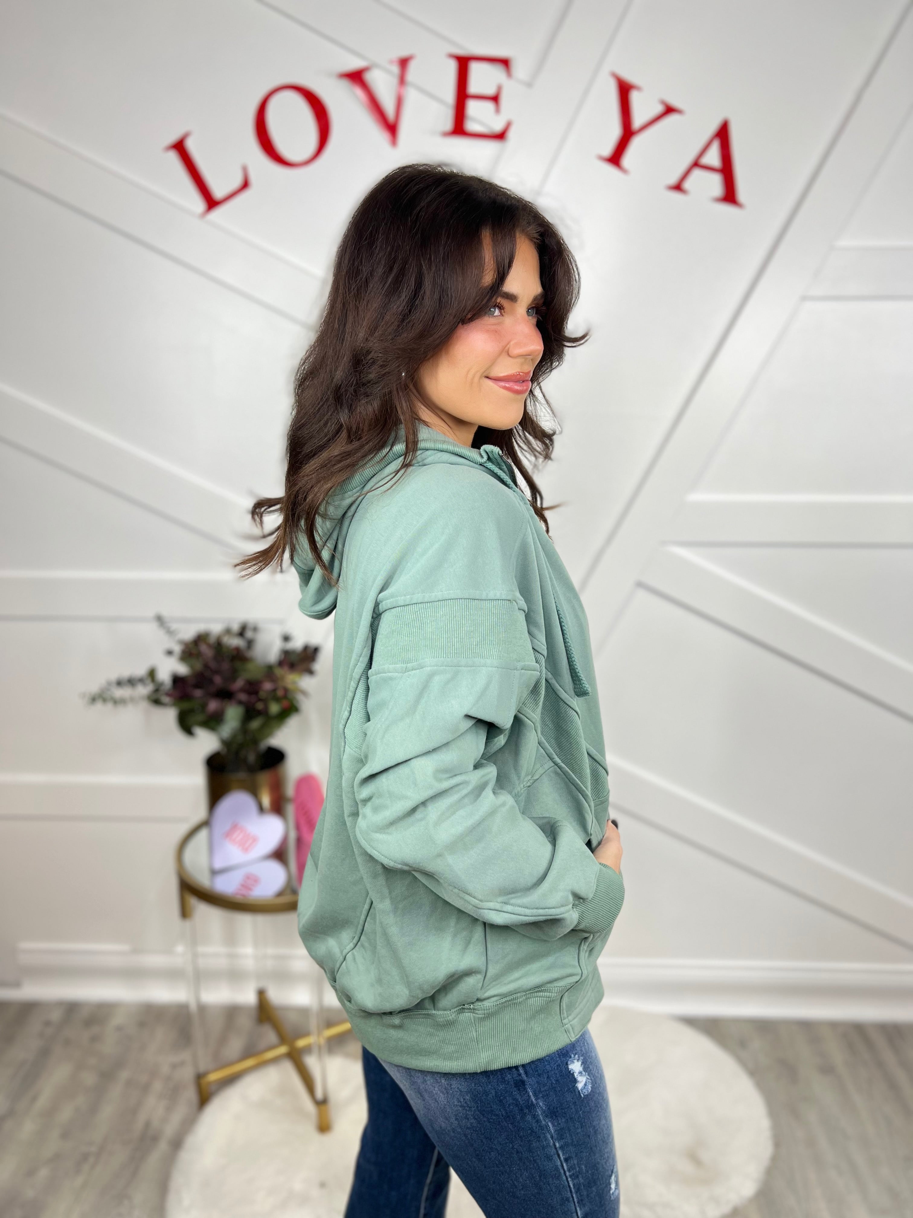 Deal of the Day: This is Me Now Jacket-200 Jackets/Shackets-Easel-Heathered Boho Boutique, Women's Fashion and Accessories in Palmetto, FL