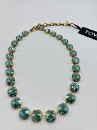 TOVA The Sofia Necklace in Aqua Champagne-310 Jewelry-TOVA-Heathered Boho Boutique, Women's Fashion and Accessories in Palmetto, FL