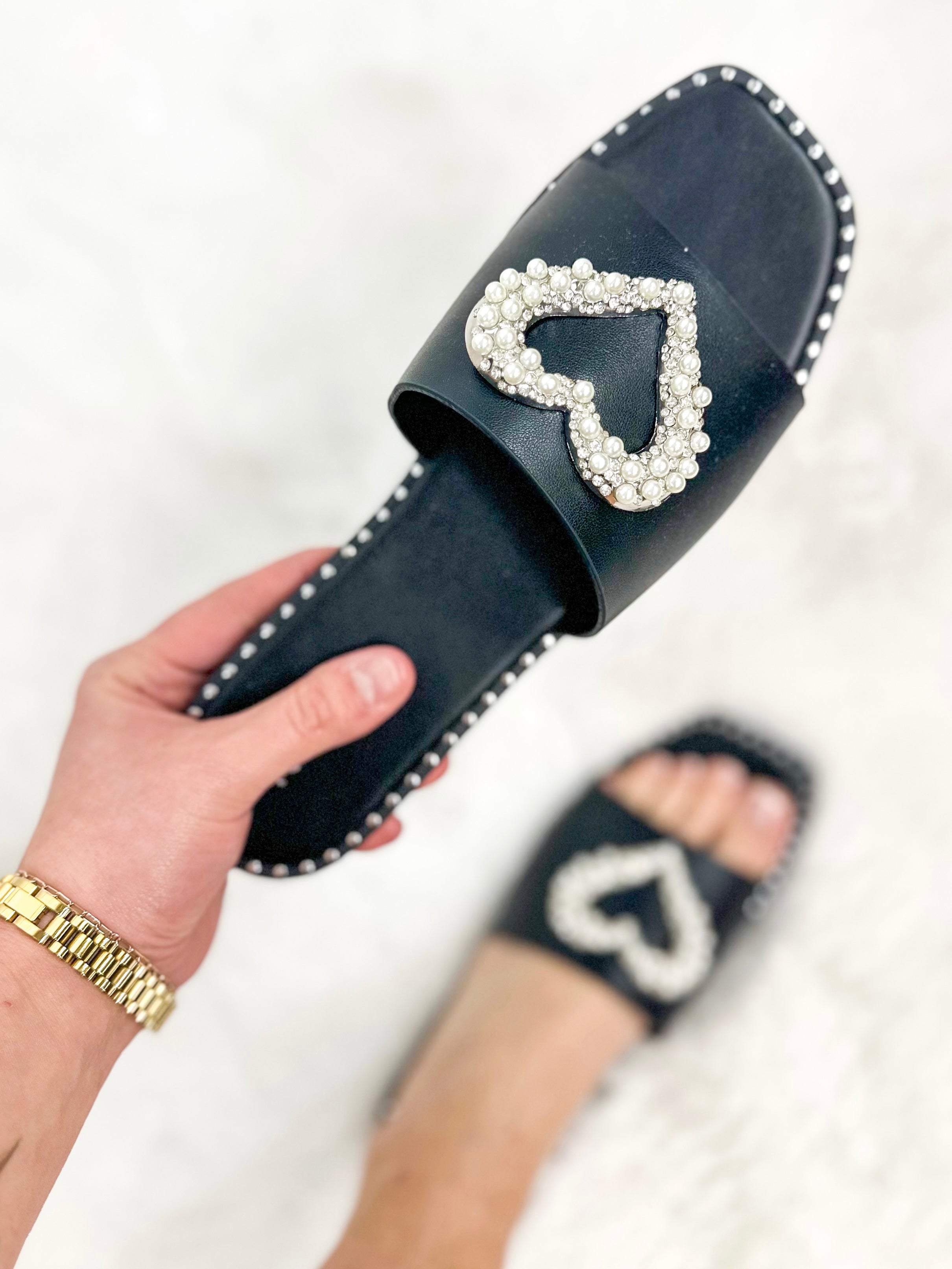 Esme Sandal - Black-350 Shoes-Top Guy-Heathered Boho Boutique, Women's Fashion and Accessories in Palmetto, FL