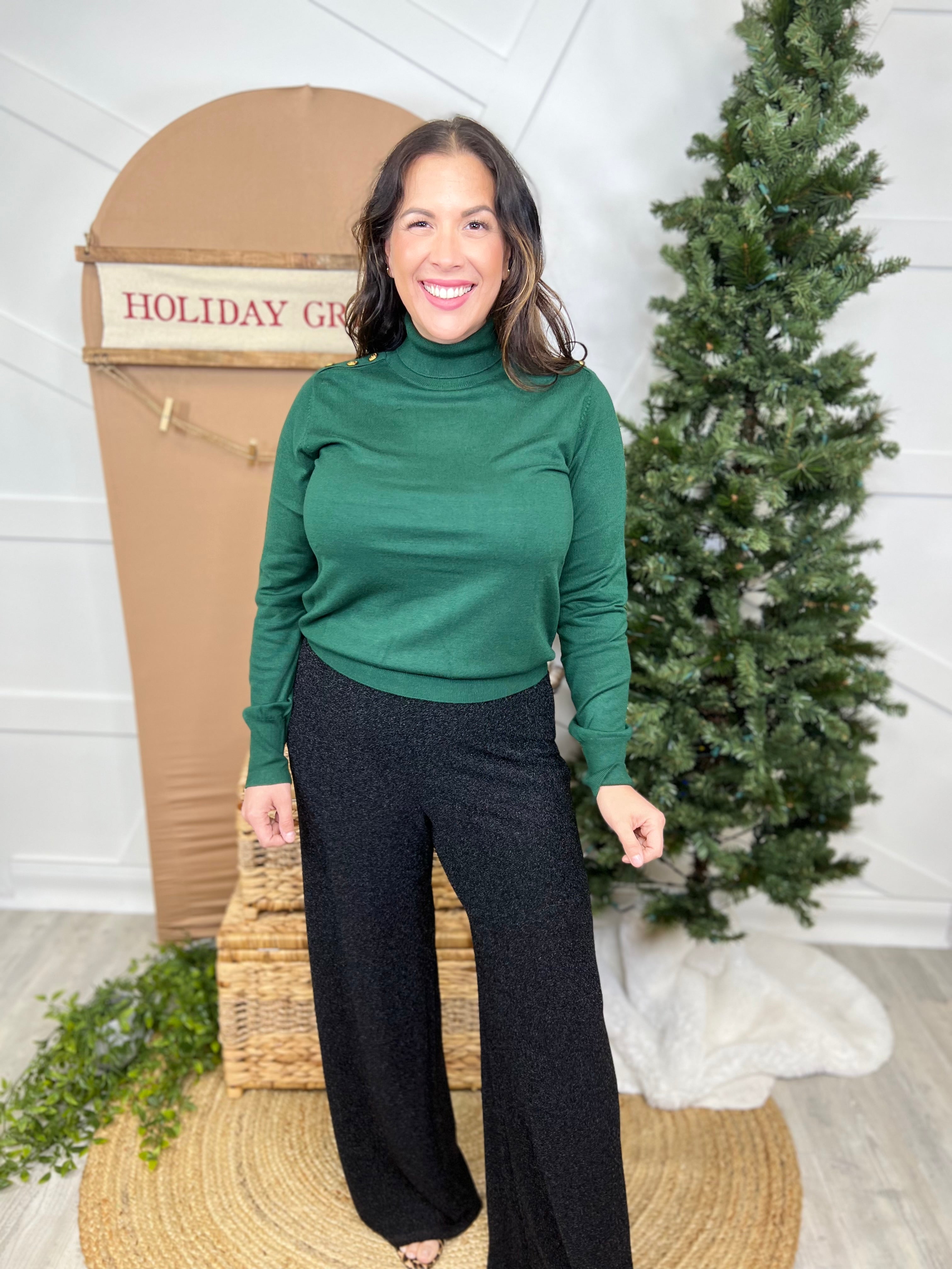 Give It Your All Turtleneck Sweater-125 SWEATER-Skies Are Blue-Heathered Boho Boutique, Women's Fashion and Accessories in Palmetto, FL