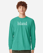 Will Not Fear-White Text-Graphic Long Sleeve-130 Graphic Tees-Heathered Boho-Heathered Boho Boutique, Women's Fashion and Accessories in Palmetto, FL