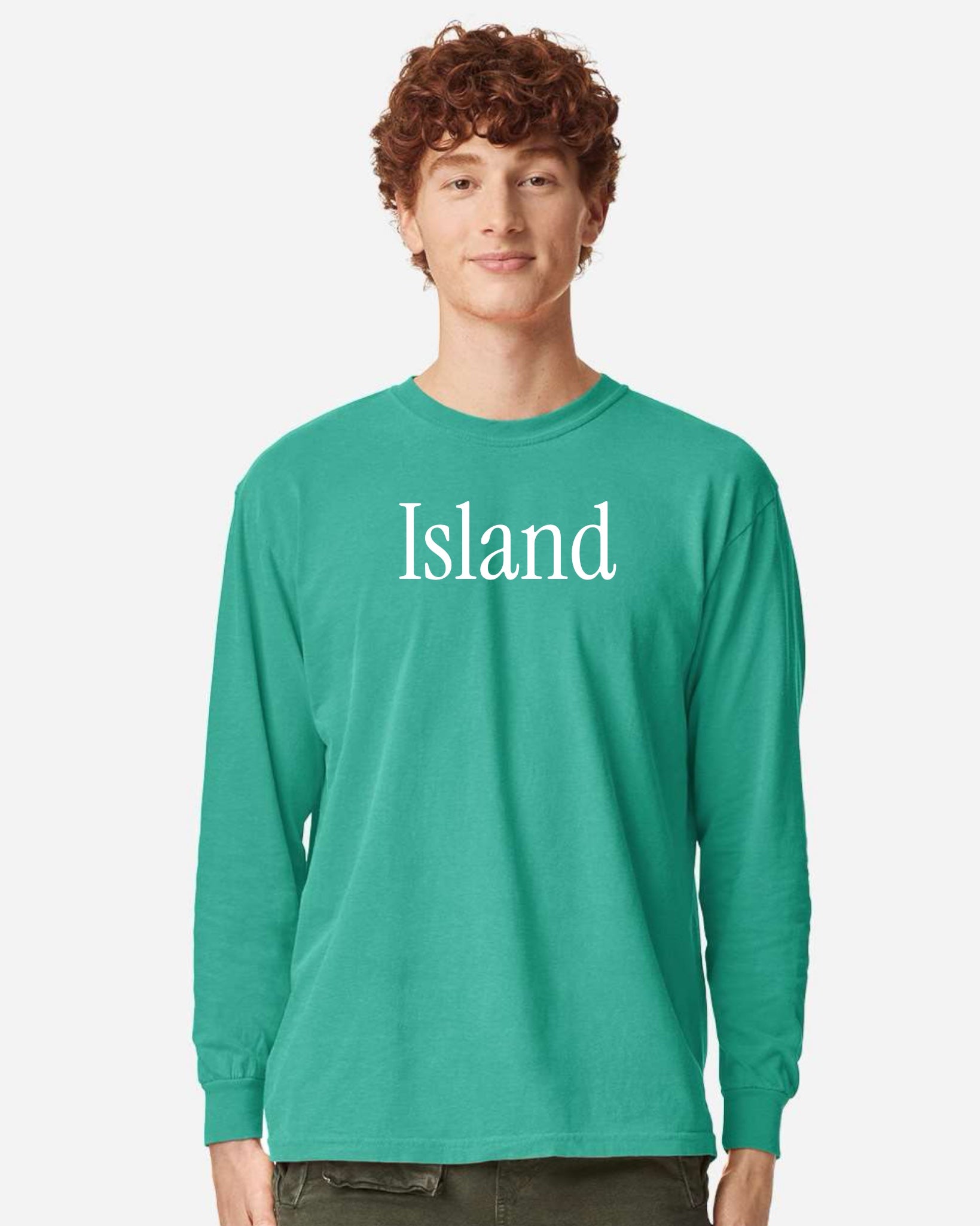 Will Not Fear-White Text-Graphic Long Sleeve-130 Graphic Tees-Heathered Boho-Heathered Boho Boutique, Women's Fashion and Accessories in Palmetto, FL