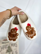 Gingerbread Girl Slippers-350 Shoes-Jess Lea-Heathered Boho Boutique, Women's Fashion and Accessories in Palmetto, FL