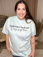 Trash Takes Itself Out Graphic Tee-130 Graphic Tees-Heathered Boho-Heathered Boho Boutique, Women's Fashion and Accessories in Palmetto, FL