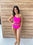 RESTOCK: Hot in Here One Piece Swimsuit-300 SWIMWEAR-Stylish Swimwear-Heathered Boho Boutique, Women's Fashion and Accessories in Palmetto, FL