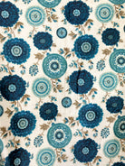 Blue Antique Luxe Luxe Blanket-340 OTHER ACCESSORIES-Heathered Boho-Heathered Boho Boutique, Women's Fashion and Accessories in Palmetto, FL