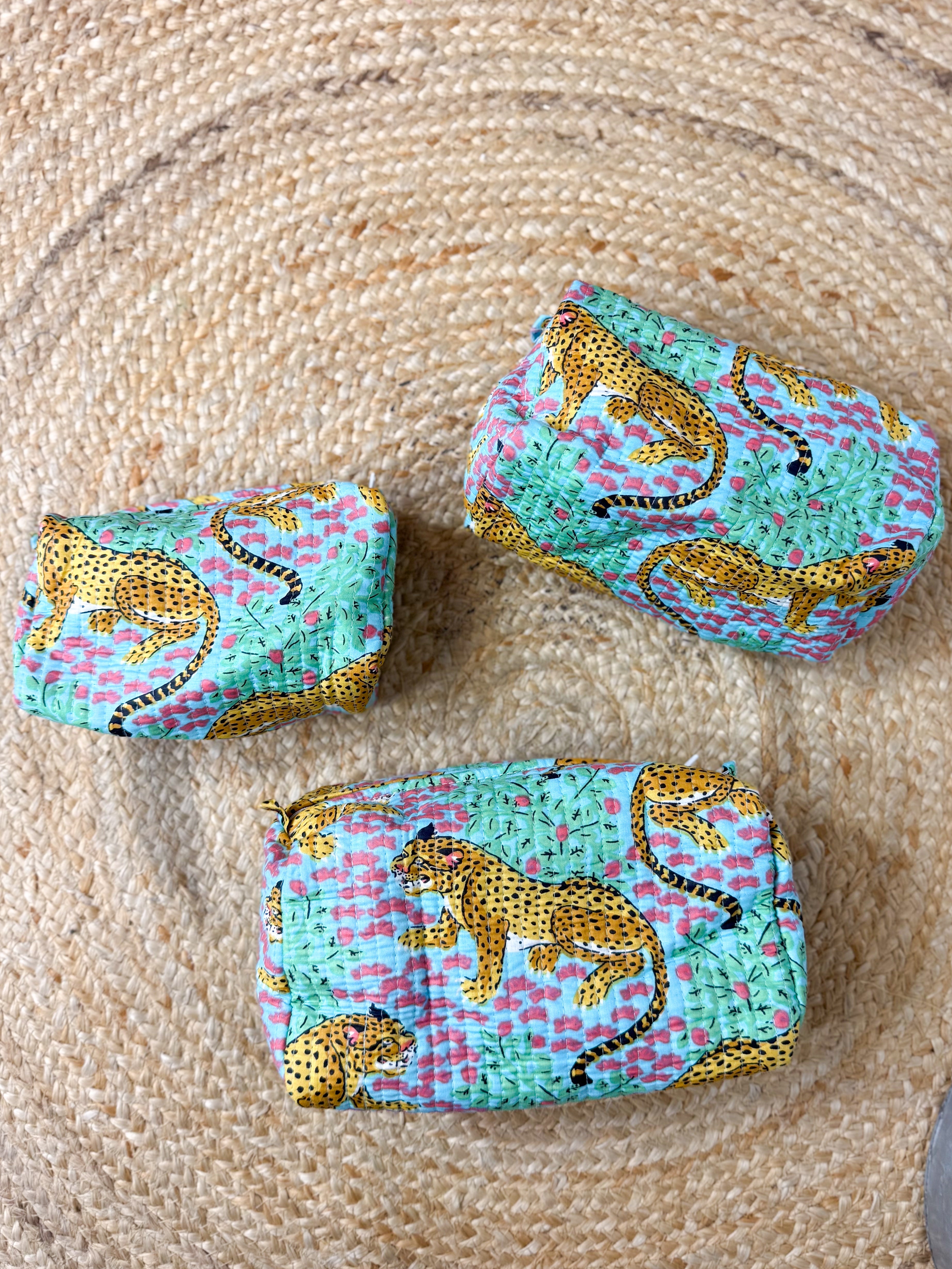 3 in 1 Quilted Cosmetic Bag-Soft Green-320 Bags-Queens Designs-Heathered Boho Boutique, Women's Fashion and Accessories in Palmetto, FL