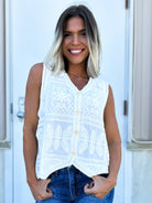 The Vintage Charm Vest-100 TANK/CROP TOPS-HEIMISH-Heathered Boho Boutique, Women's Fashion and Accessories in Palmetto, FL