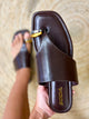 Mocha Luxe Toe Ring Sandals-350 SHOES-FORTUNE DYNAMIC-Heathered Boho Boutique, Women's Fashion and Accessories in Palmetto, FL