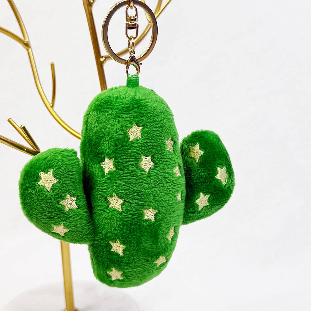 Cactus Plushie Key Chain Purse Charm-340 Other Accessories-Love and Repeat-Heathered Boho Boutique, Women's Fashion and Accessories in Palmetto, FL