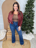 Power Move Tummy Control Bootcut by Judy Blue - SHORT-190 JEANS-Judy Blue-Heathered Boho Boutique, Women's Fashion and Accessories in Palmetto, FL