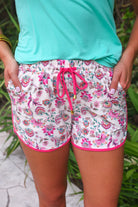 PREORDER : Paisley Boho Everyday Shorts-400 Takeover/Pre-Order-Jess Lea-Heathered Boho Boutique, Women's Fashion and Accessories in Palmetto, FL